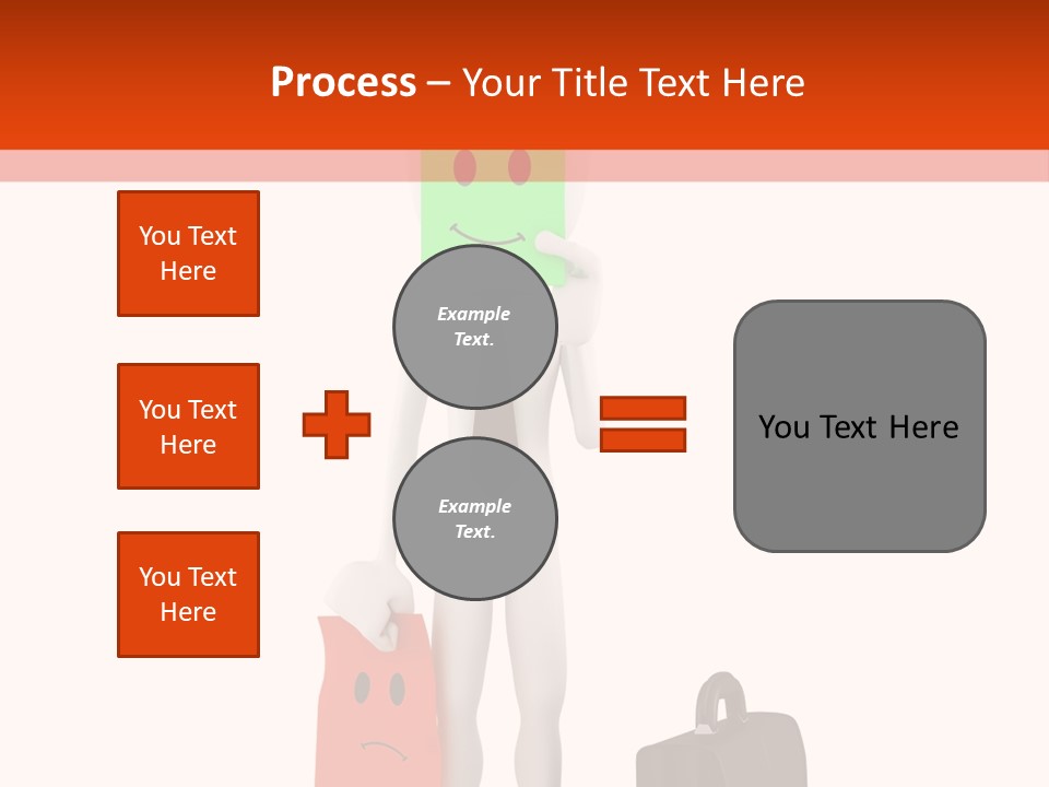 Background Suit Team PowerPoint Template