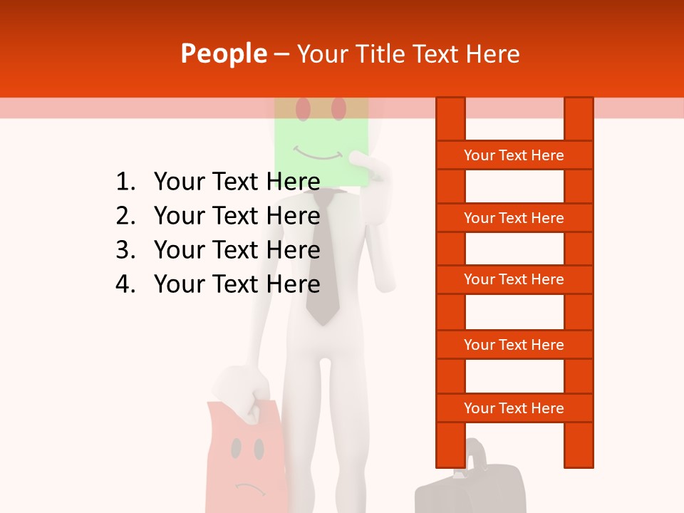 Background Suit Team PowerPoint Template