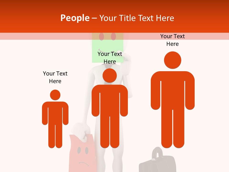 Background Suit Team PowerPoint Template