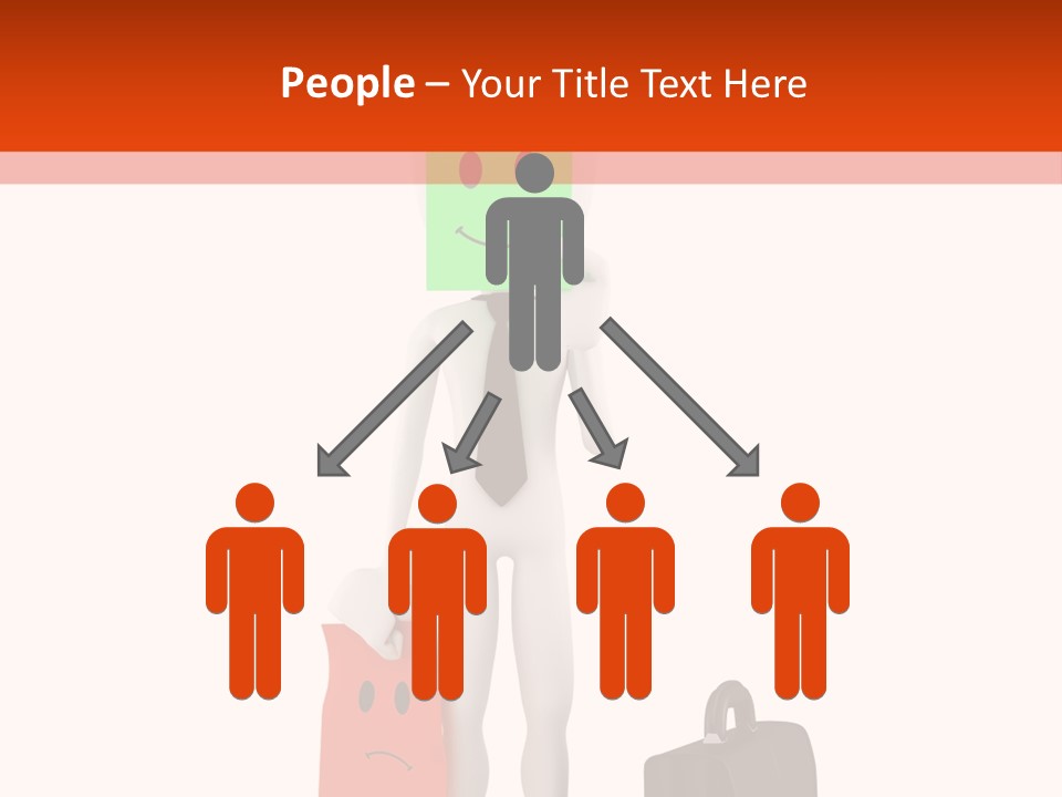 Background Suit Team PowerPoint Template