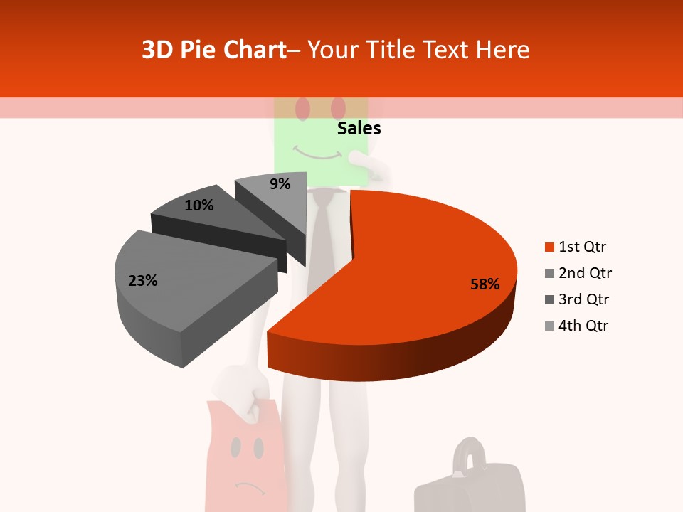 Background Suit Team PowerPoint Template