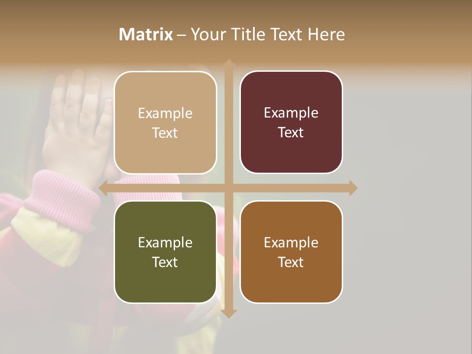 Abuse Person Unhappy PowerPoint Template