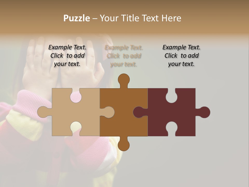 Abuse Person Unhappy PowerPoint Template