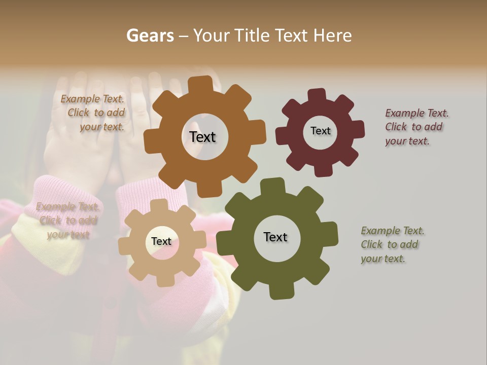 Abuse Person Unhappy PowerPoint Template