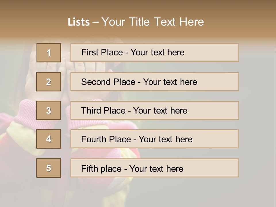 Abuse Person Unhappy PowerPoint Template
