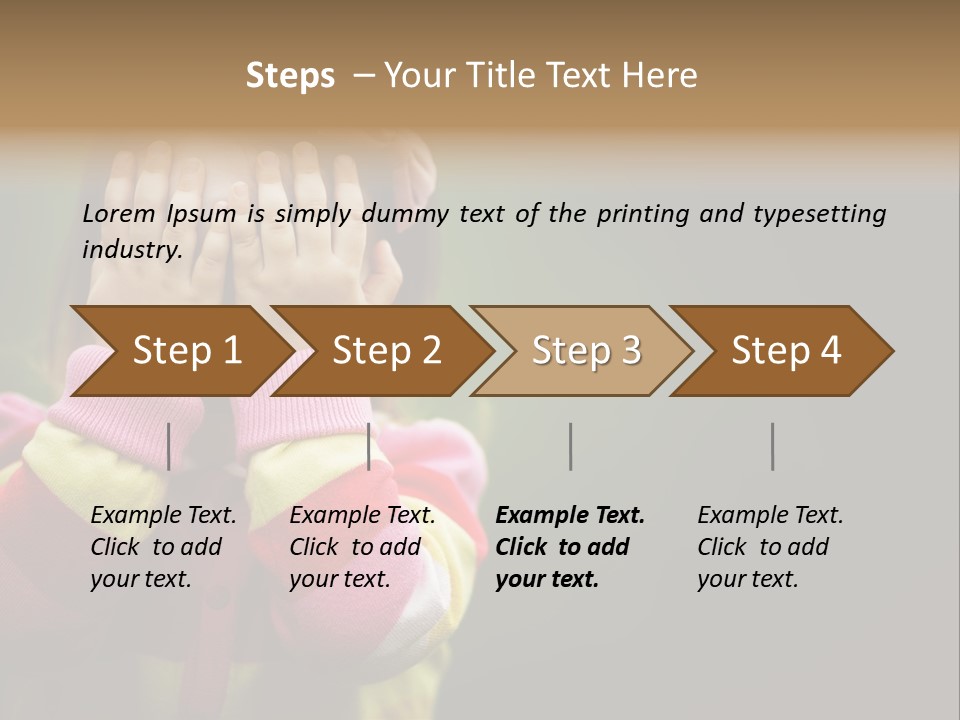Abuse Person Unhappy PowerPoint Template