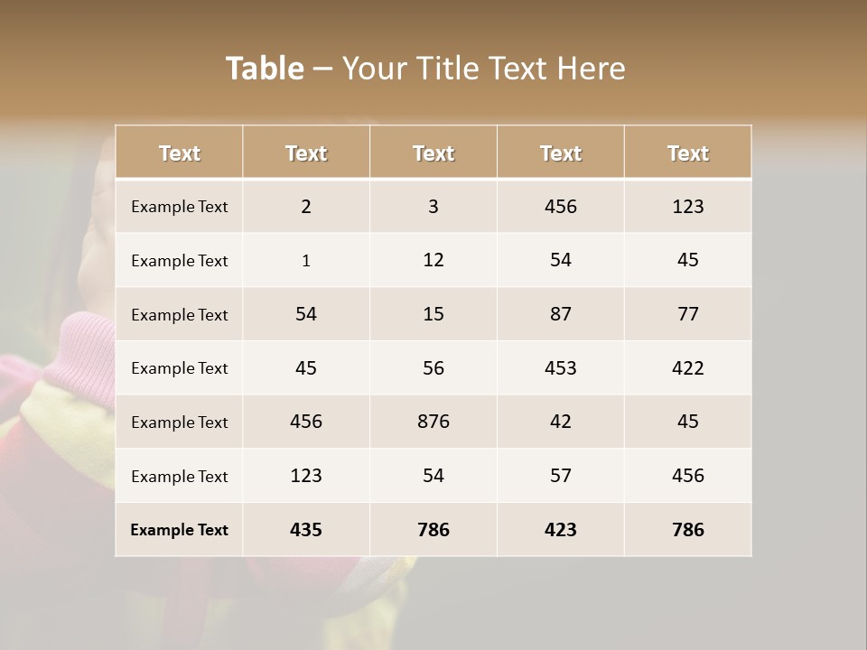 Abuse Person Unhappy PowerPoint Template