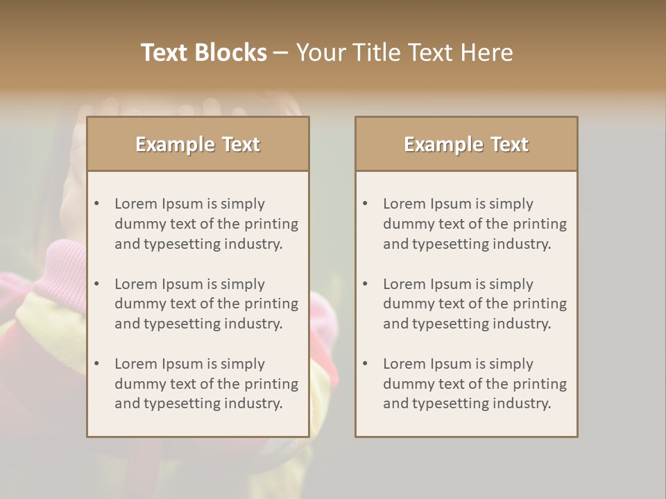 Abuse Person Unhappy PowerPoint Template