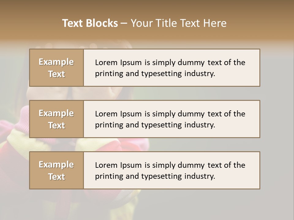 Abuse Person Unhappy PowerPoint Template