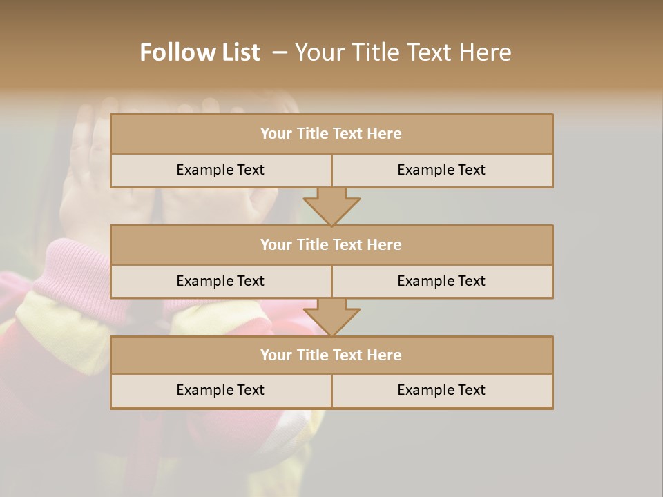 Abuse Person Unhappy PowerPoint Template
