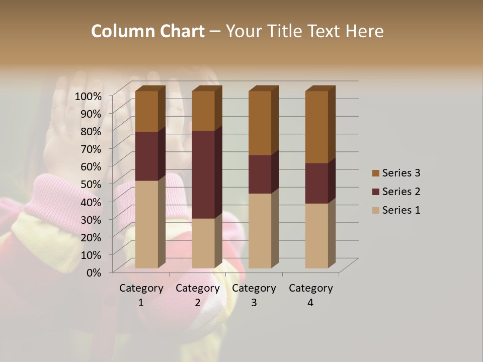 Abuse Person Unhappy PowerPoint Template
