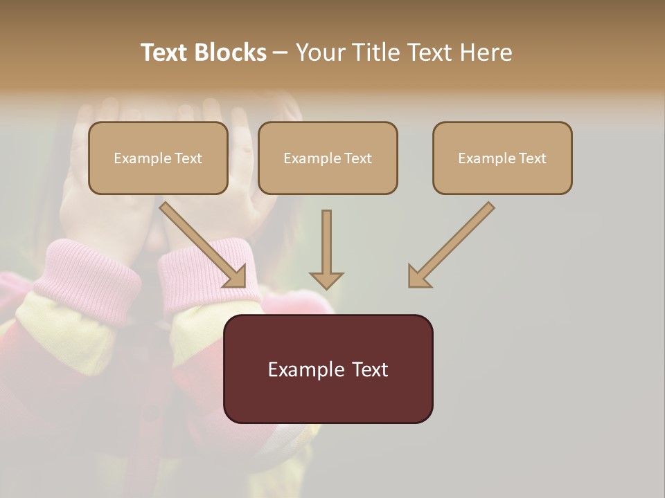 Abuse Person Unhappy PowerPoint Template