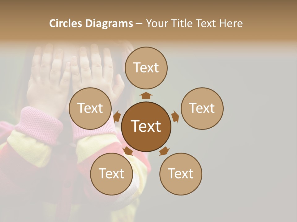 Abuse Person Unhappy PowerPoint Template