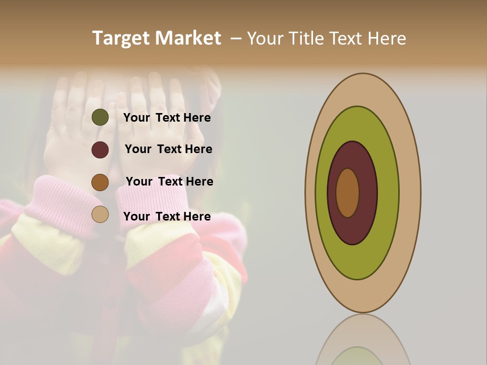 Abuse Person Unhappy PowerPoint Template