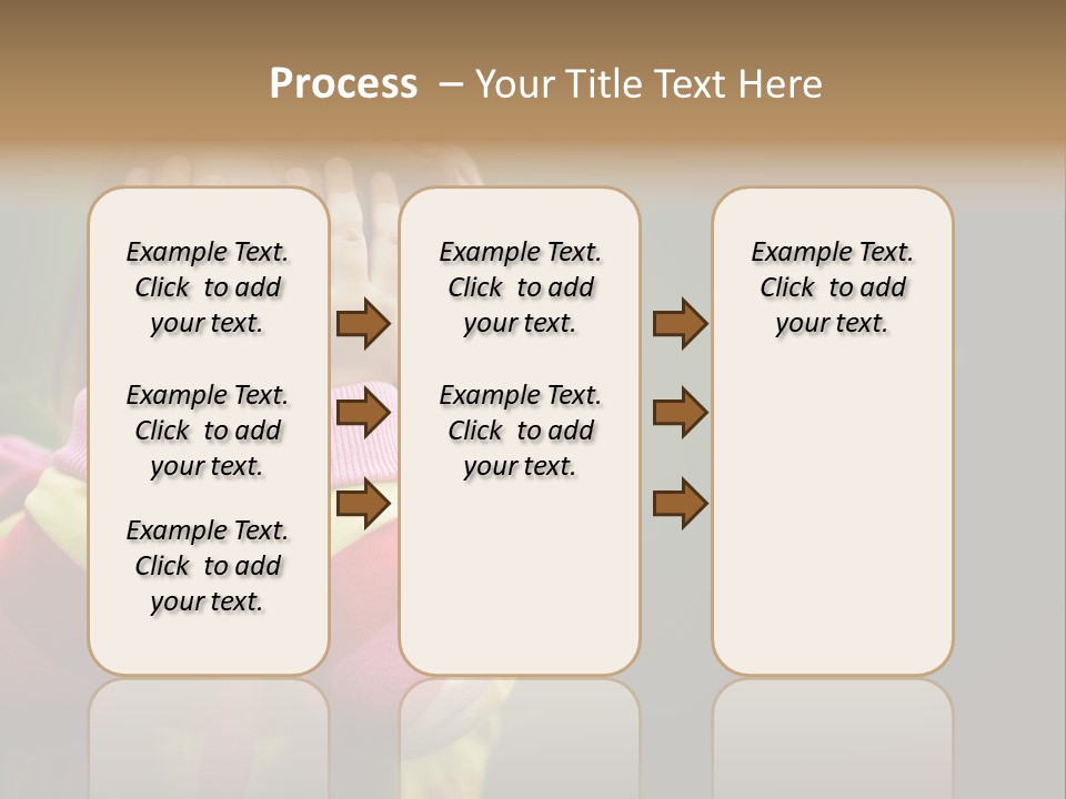 Abuse Person Unhappy PowerPoint Template