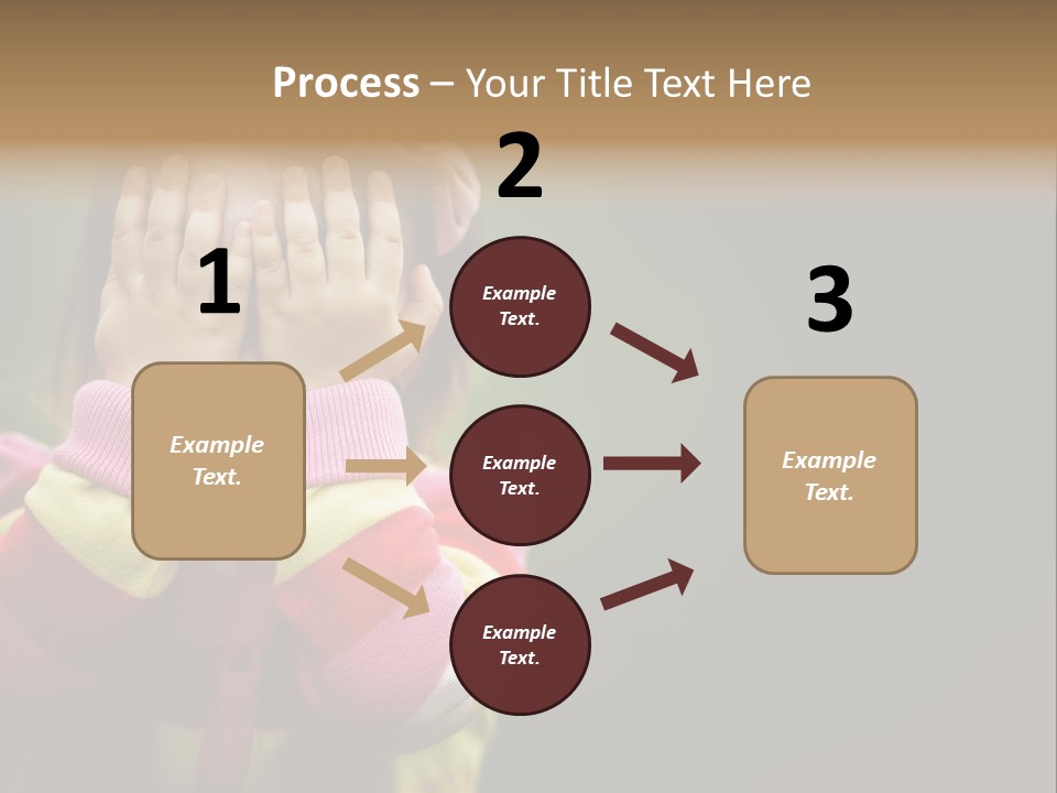 Abuse Person Unhappy PowerPoint Template