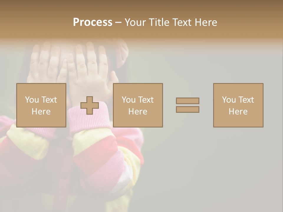 Abuse Person Unhappy PowerPoint Template