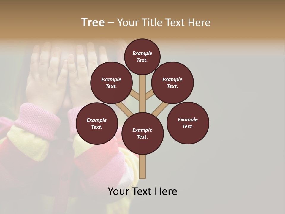 Abuse Person Unhappy PowerPoint Template