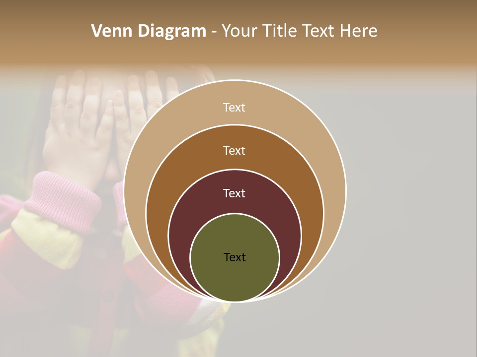 Abuse Person Unhappy PowerPoint Template