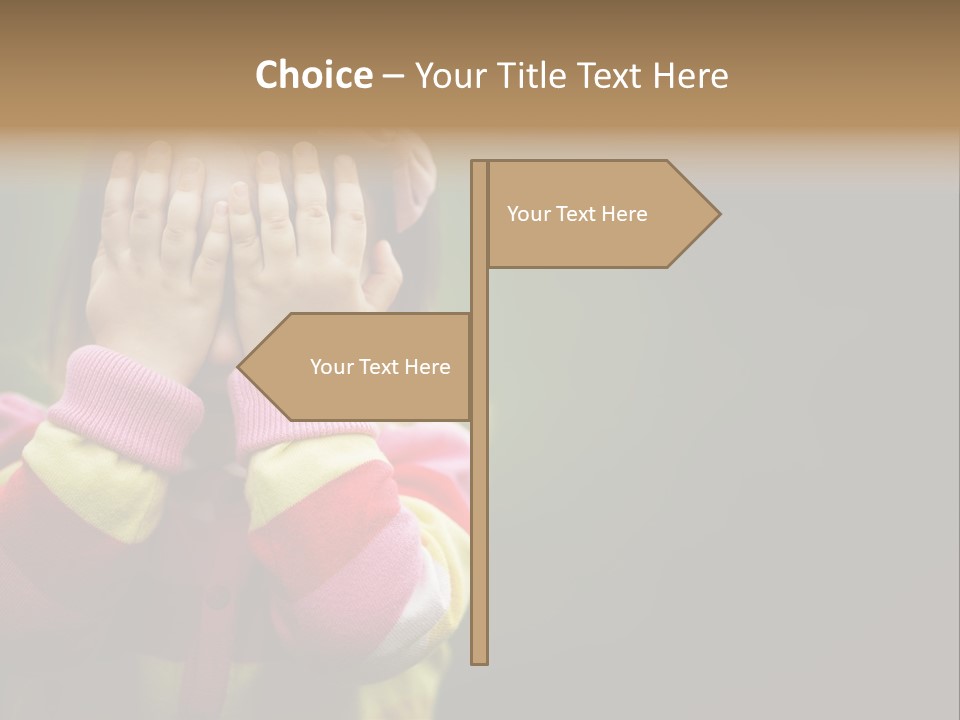 Abuse Person Unhappy PowerPoint Template