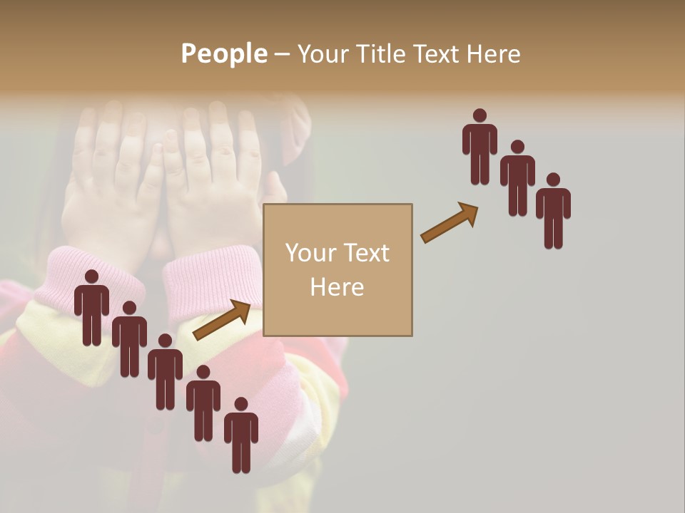 Abuse Person Unhappy PowerPoint Template