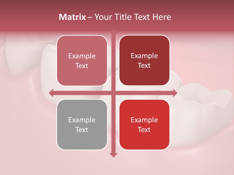 Wisdom Healthcare Bone PowerPoint Template