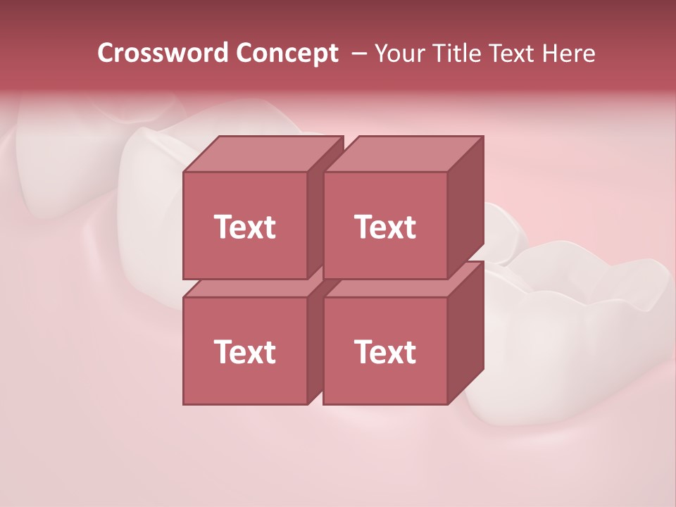 Wisdom Healthcare Bone PowerPoint Template