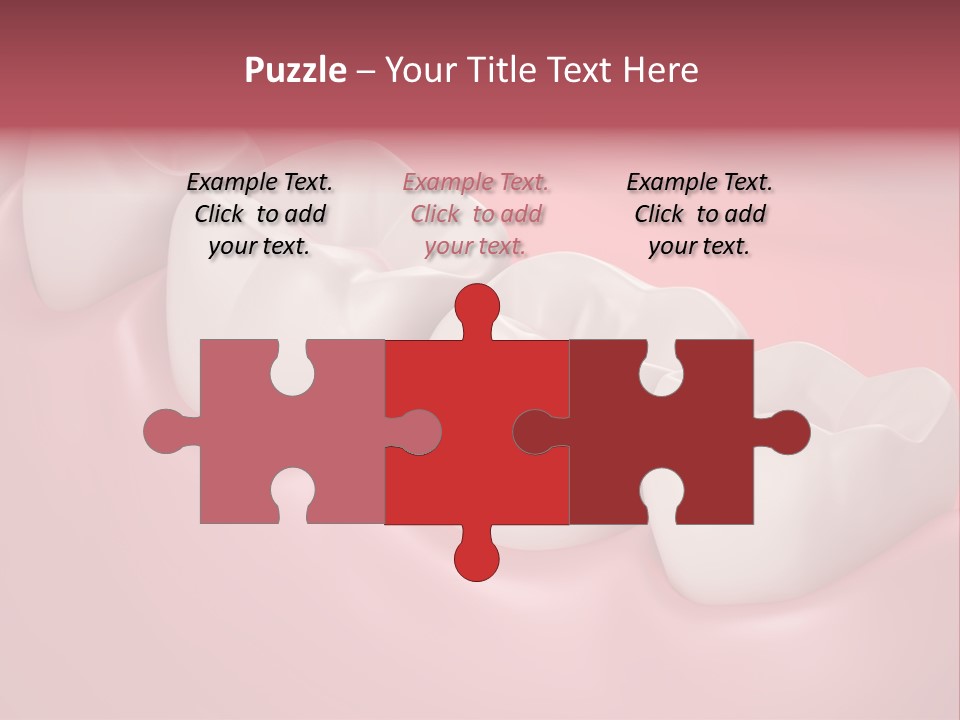 Wisdom Healthcare Bone PowerPoint Template