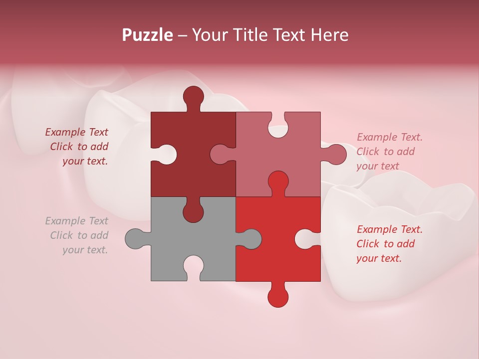 Wisdom Healthcare Bone PowerPoint Template