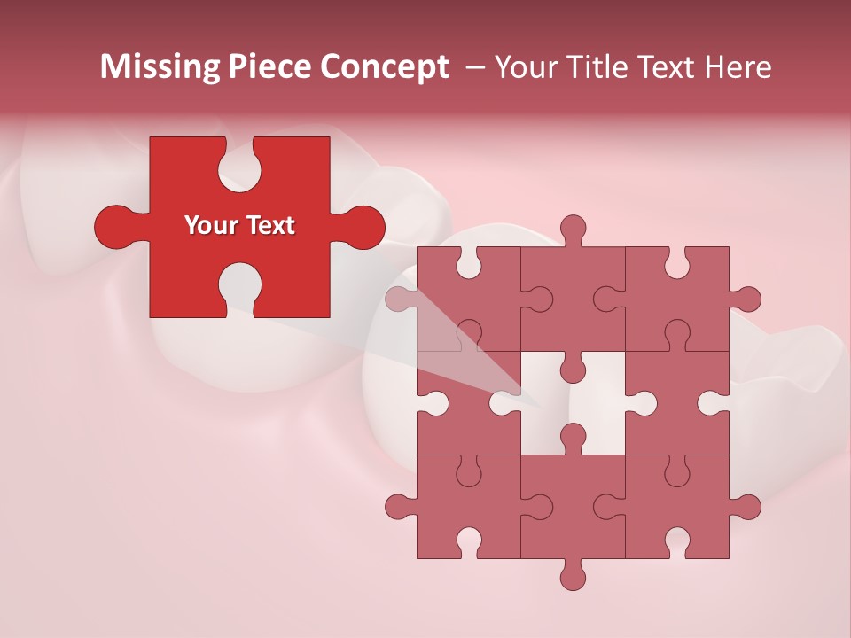 Wisdom Healthcare Bone PowerPoint Template