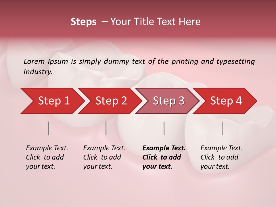 Wisdom Healthcare Bone PowerPoint Template