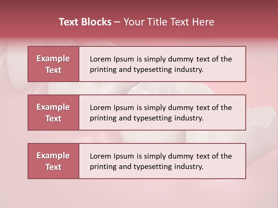 Wisdom Healthcare Bone PowerPoint Template