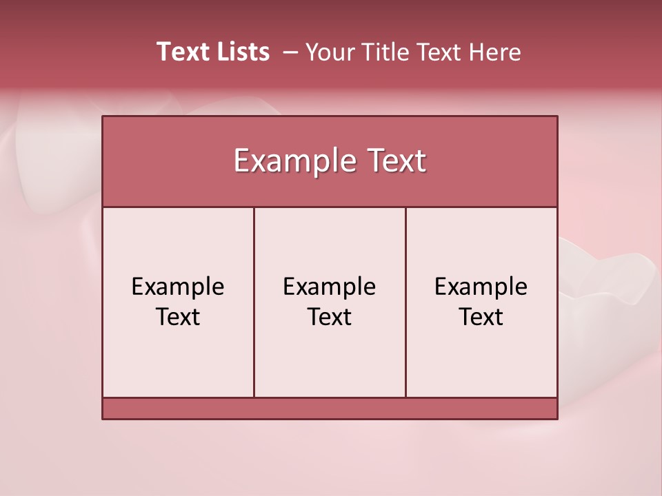 Wisdom Healthcare Bone PowerPoint Template