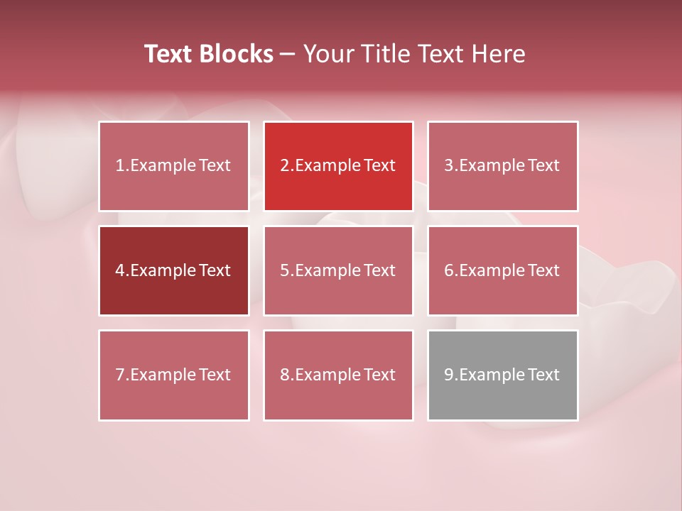 Wisdom Healthcare Bone PowerPoint Template