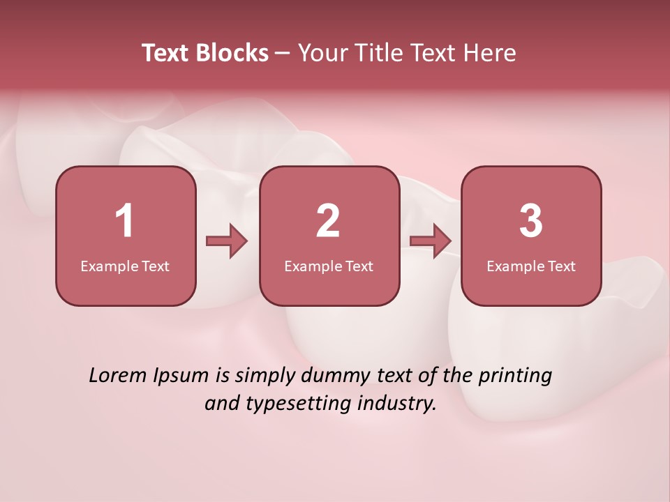 Wisdom Healthcare Bone PowerPoint Template