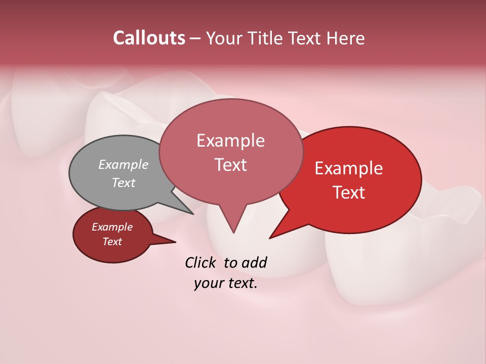 Wisdom Healthcare Bone PowerPoint Template