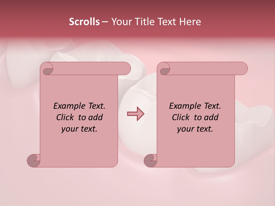 Wisdom Healthcare Bone PowerPoint Template