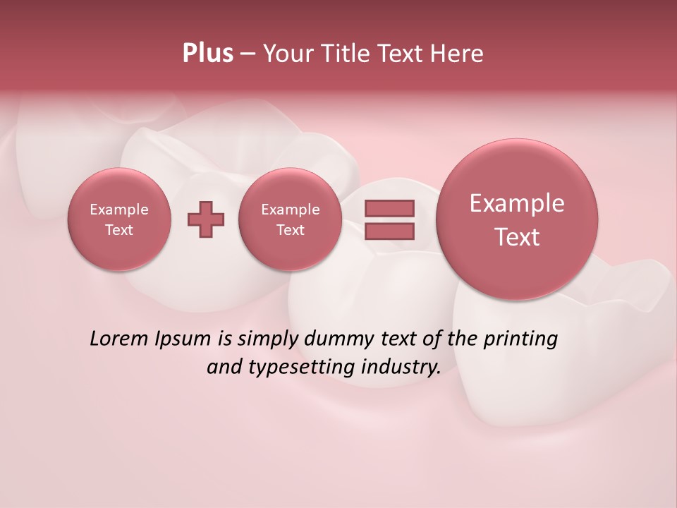 Wisdom Healthcare Bone PowerPoint Template