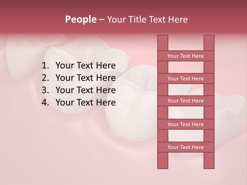 Wisdom Healthcare Bone PowerPoint Template