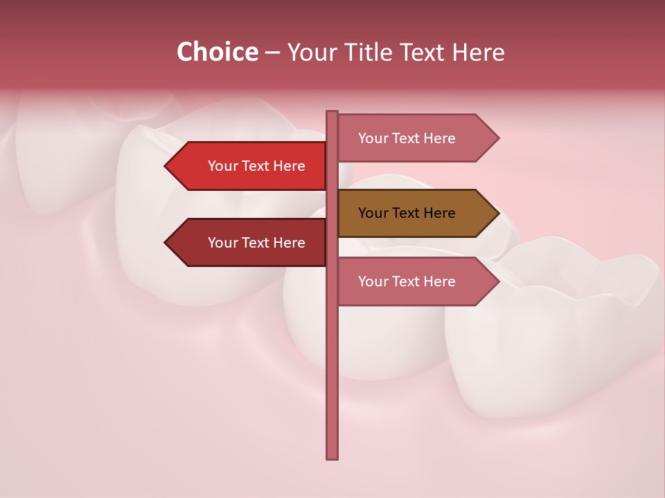 Wisdom Healthcare Bone PowerPoint Template