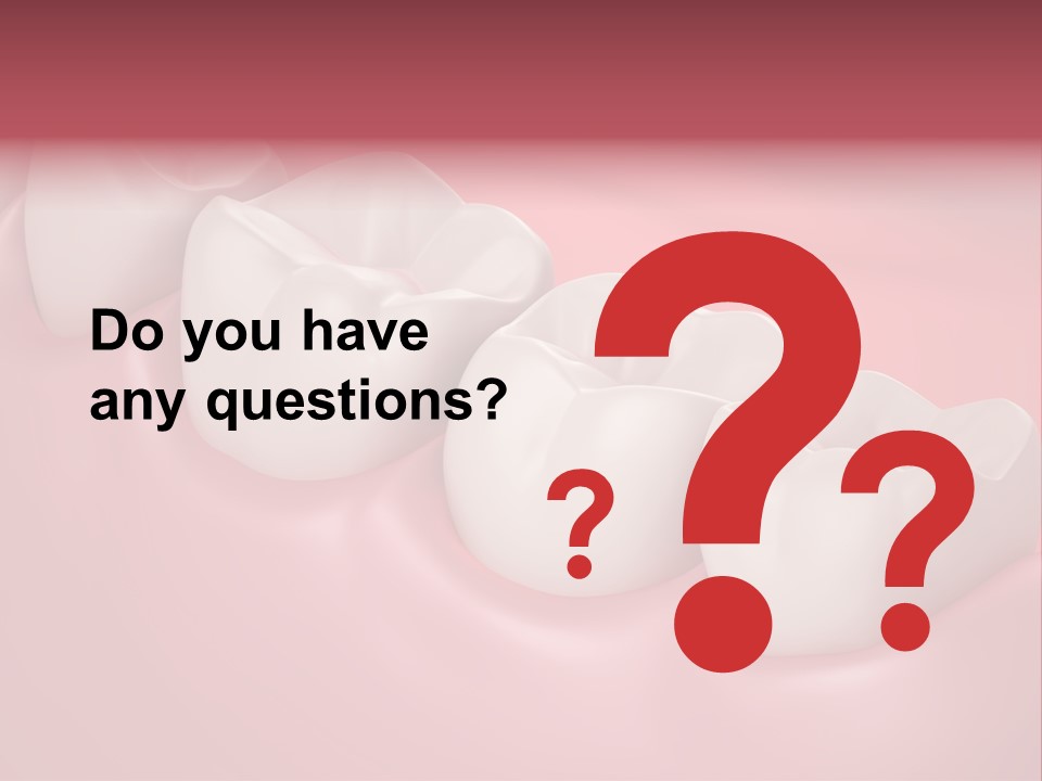 Wisdom Healthcare Bone PowerPoint Template