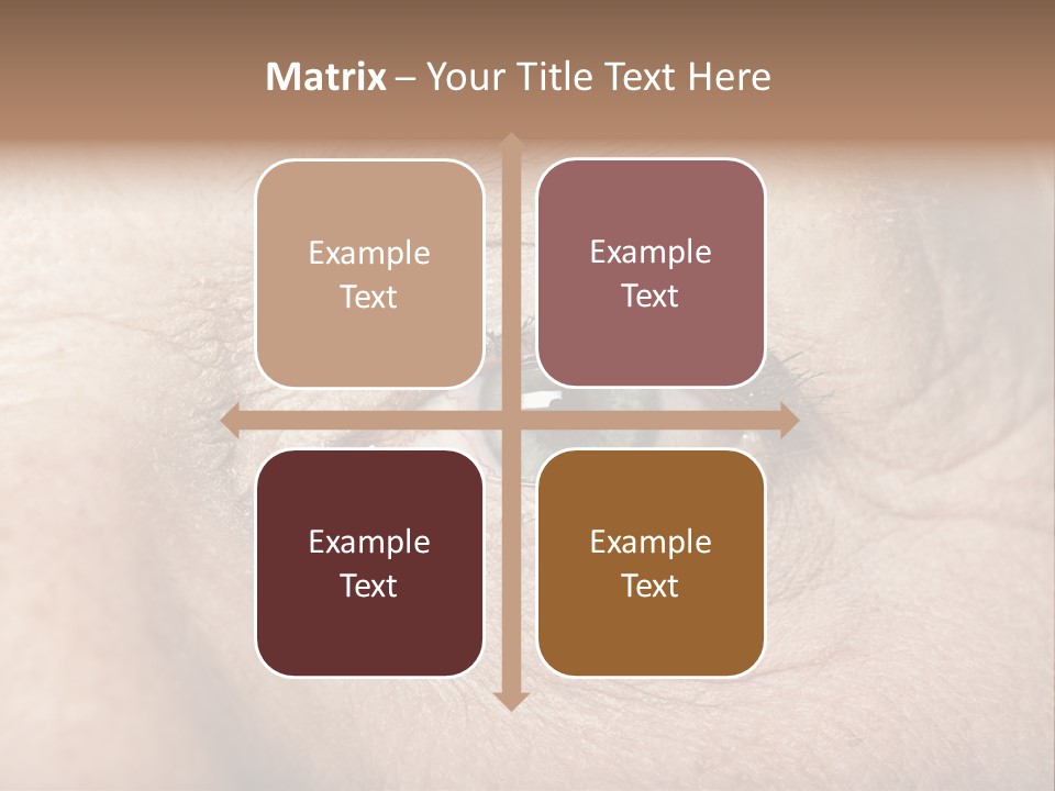 Aging Healthy Woman PowerPoint Template