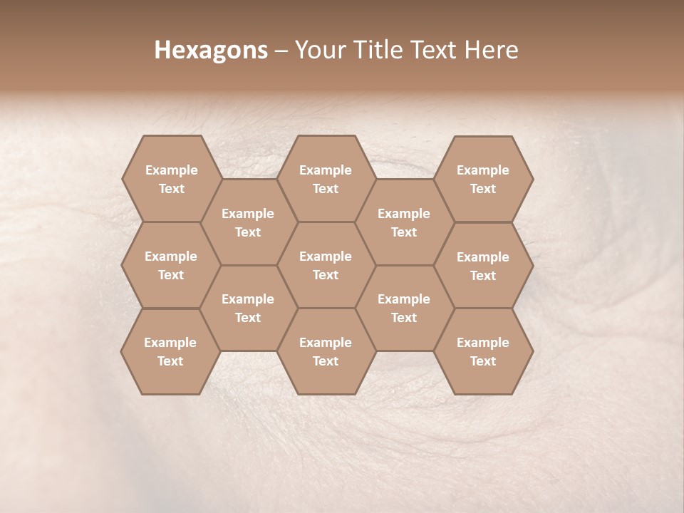 Aging Healthy Woman PowerPoint Template