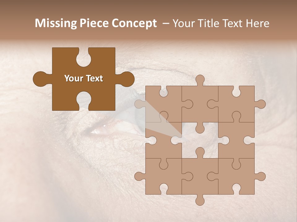 Aging Healthy Woman PowerPoint Template