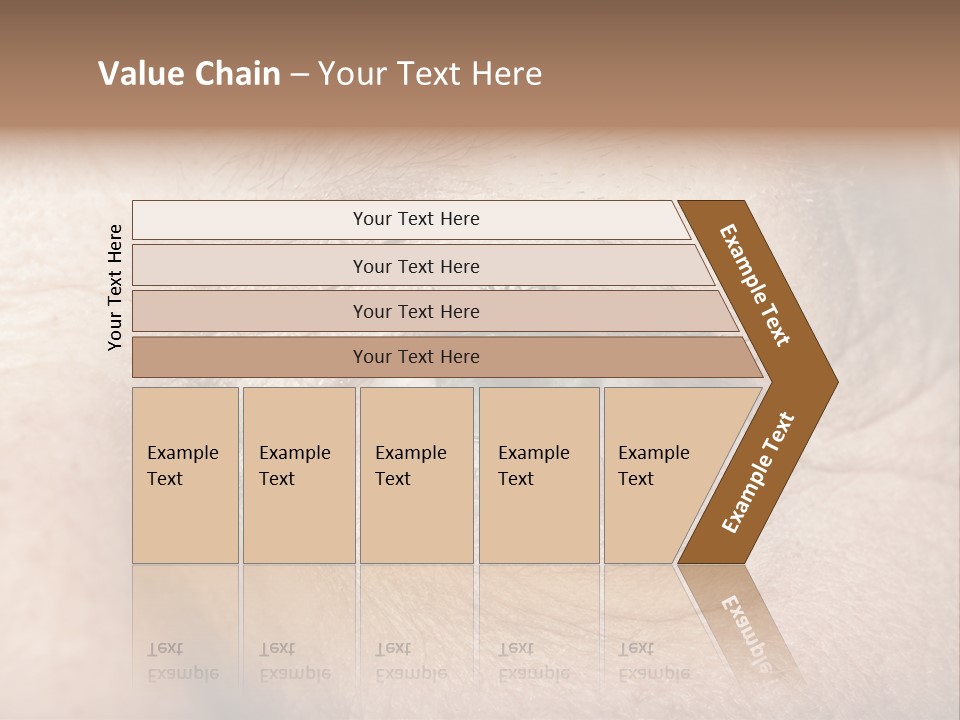 Aging Healthy Woman PowerPoint Template