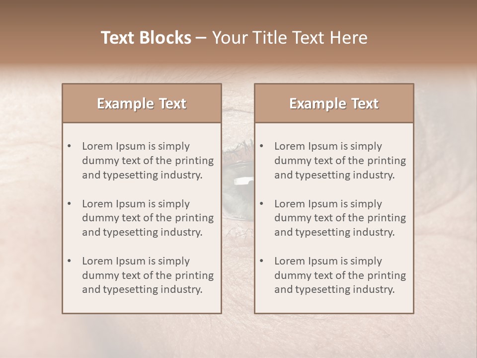 Aging Healthy Woman PowerPoint Template
