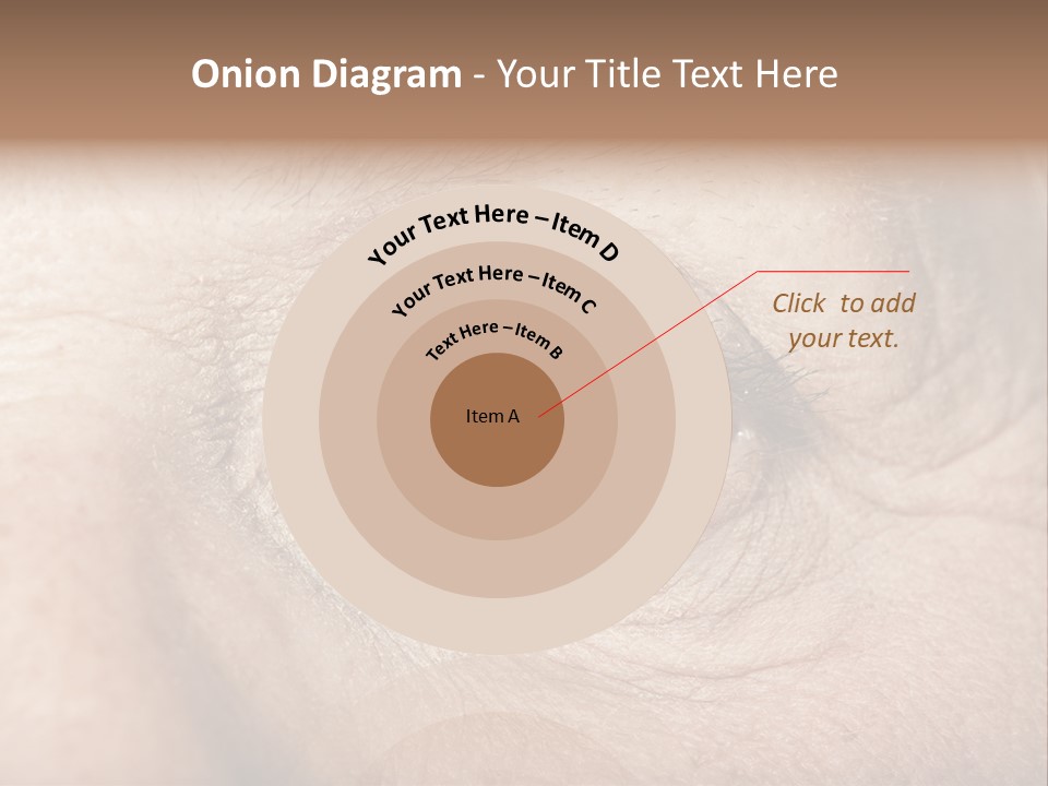 Aging Healthy Woman PowerPoint Template