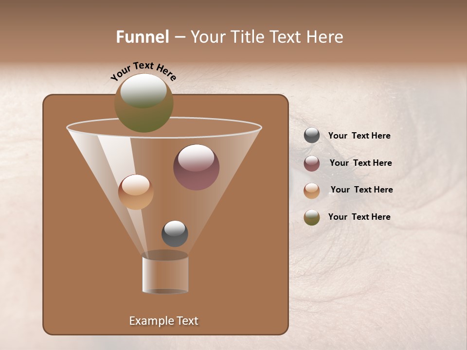 Aging Healthy Woman PowerPoint Template