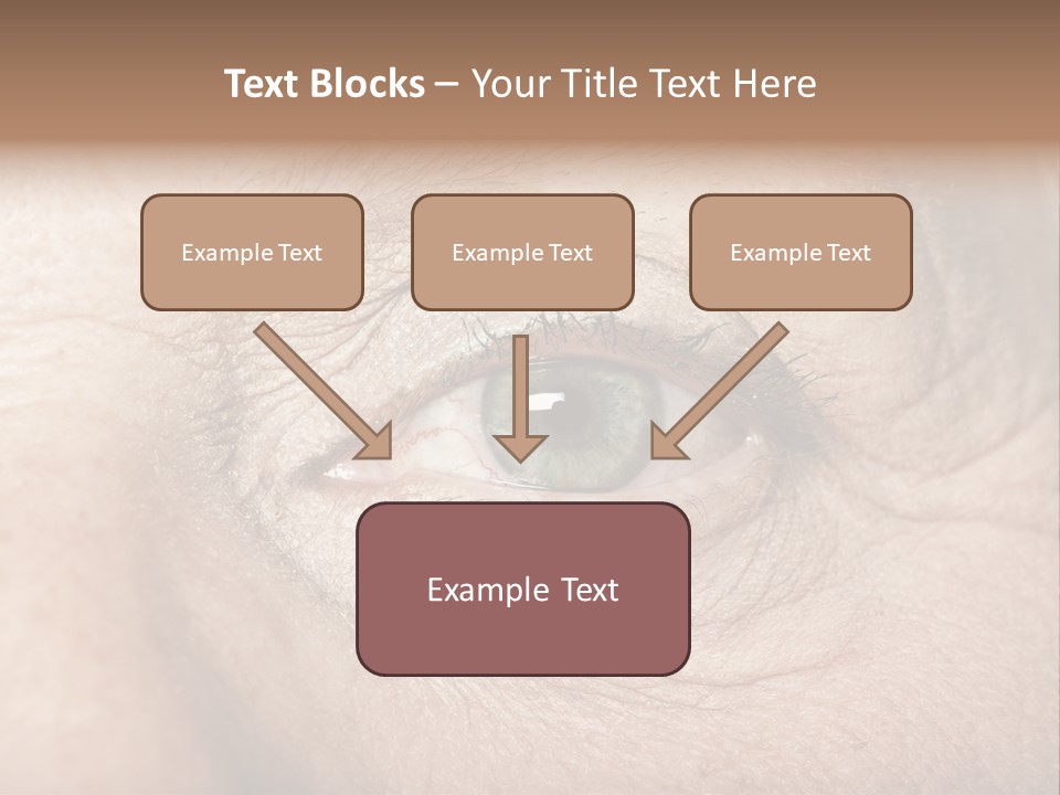 Aging Healthy Woman PowerPoint Template