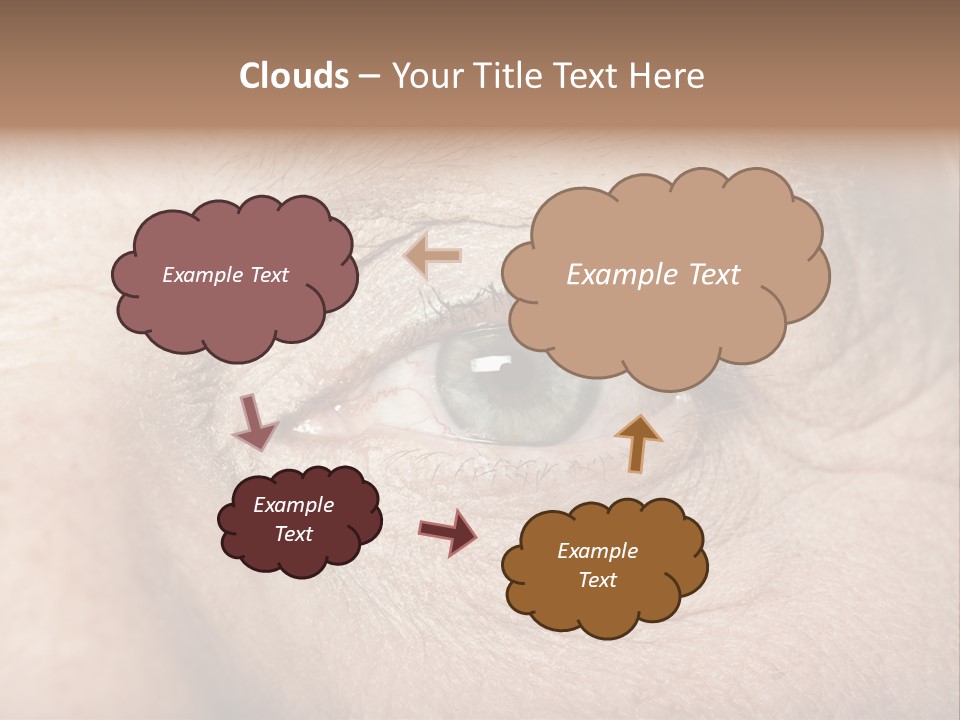 Aging Healthy Woman PowerPoint Template